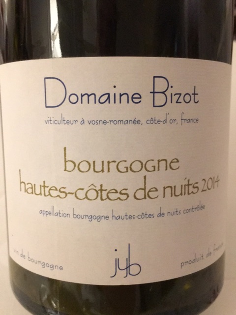 Domaine Bizot, Bourgogne, Haute-Cote de Nuits 3+1