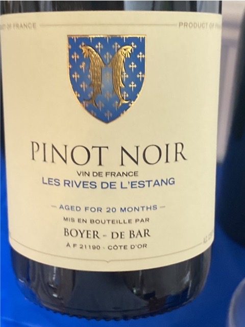 Boyer de Bar, Sauvignon Blanc, VdF