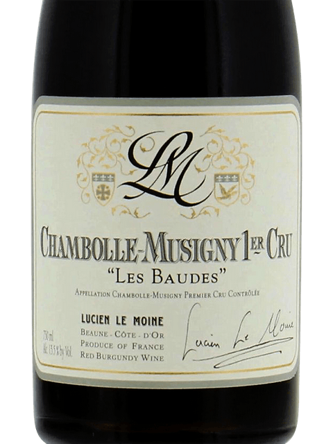 Lucien Le Moine, Chambolle-Musigny Premier Cru, Les Baudes