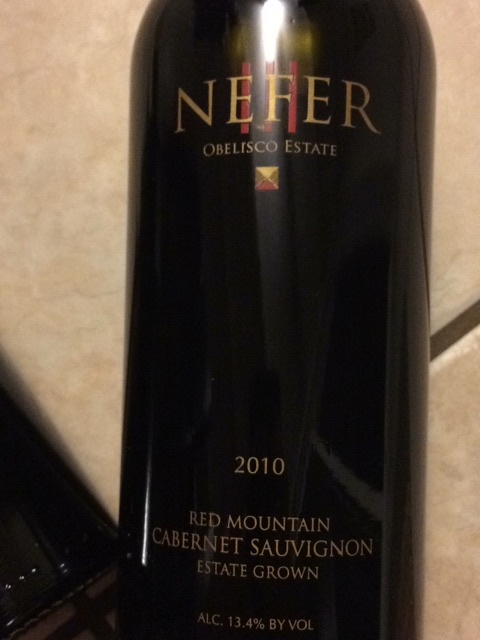 Obelisco Estate, III Nefer Cabernet Sauvignon, Red Mountain