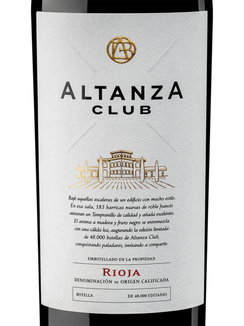 Altanza, Lealtanza Gaudi Reserva, Rioja