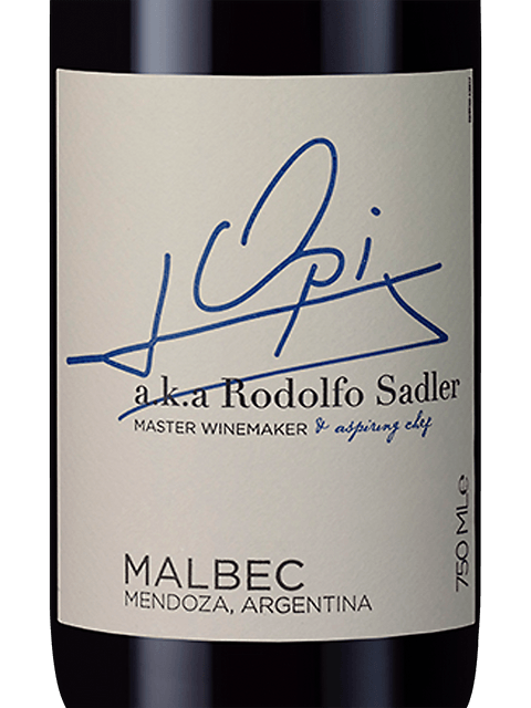 Opi a.k.a. Rodolfo Sadler, Malbec Rose, Mendoza