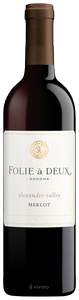 Folie a Deux, Merlot, Alexander Valley