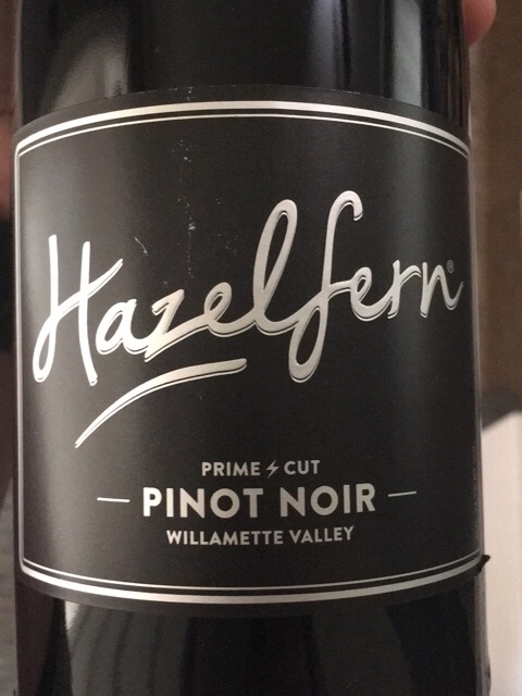Hazelfern, Prime Cut Pinot Noir, Willamette Valley