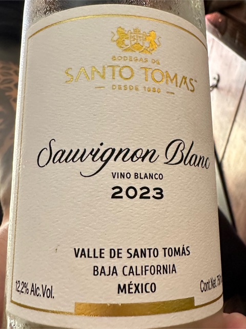 Santo Tomas, Sauvignon Blanc, Baja California