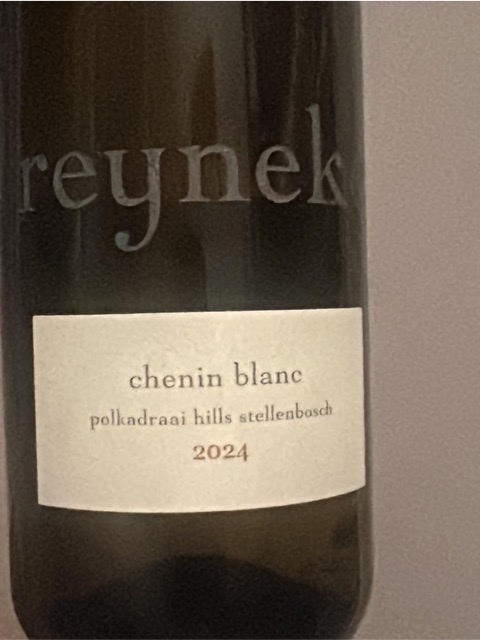 Reyneke, Chenin Blanc, Stellenbosch