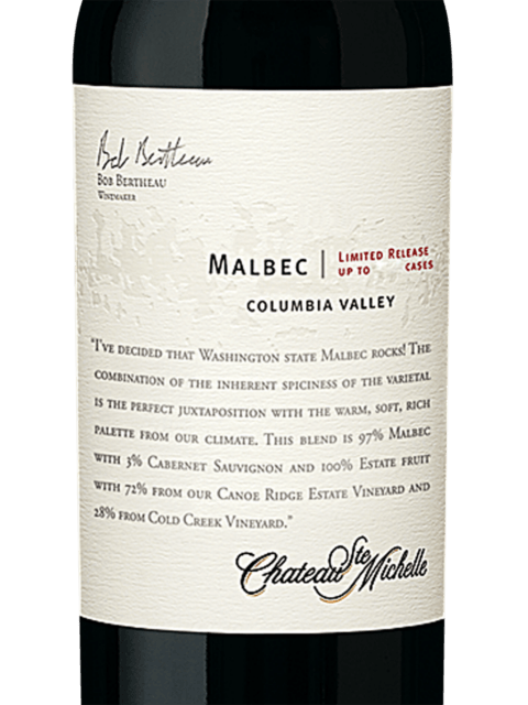Chateau Ste. Michelle, Syrah, Columbia Valley