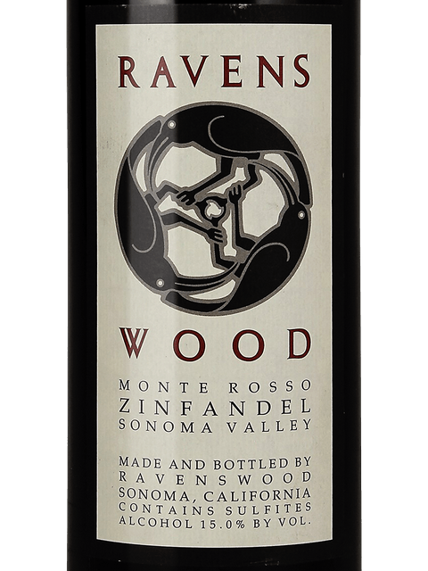 Ravenswood, Monte Rosso Zinfandel, Sonoma Coast