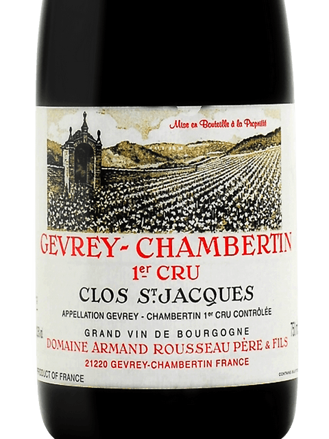 Domaine Armand Rousseau, Gevrey-Chambertin Premier Cru, Clos Saint-Jacques