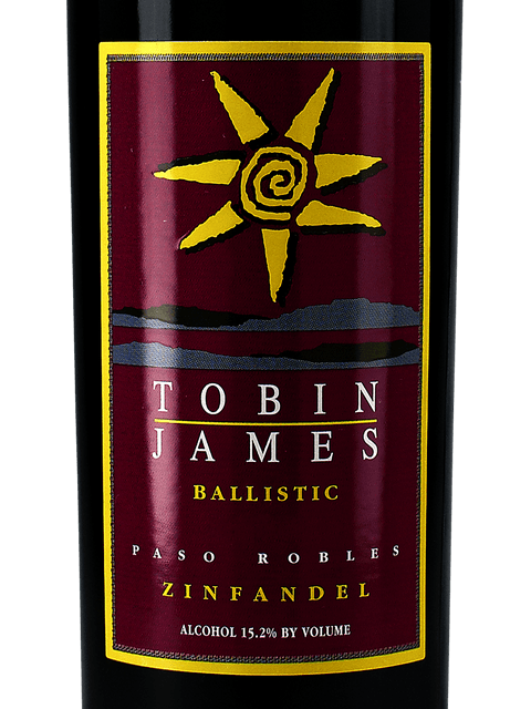 Tobin James, Ballistic Zinfandel, Paso Robles