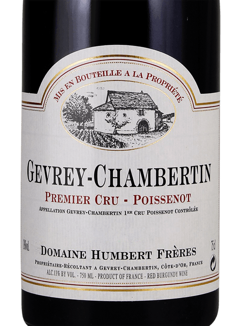 Domaine Humbert Freres, Gevrey-Chambertin Premier Cru, Estournelles-Saint-Jacques