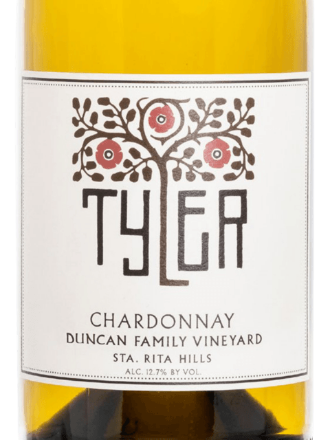 Tyler, Duncan Family Vineyard Chardonnay, Sta. Rita Hills