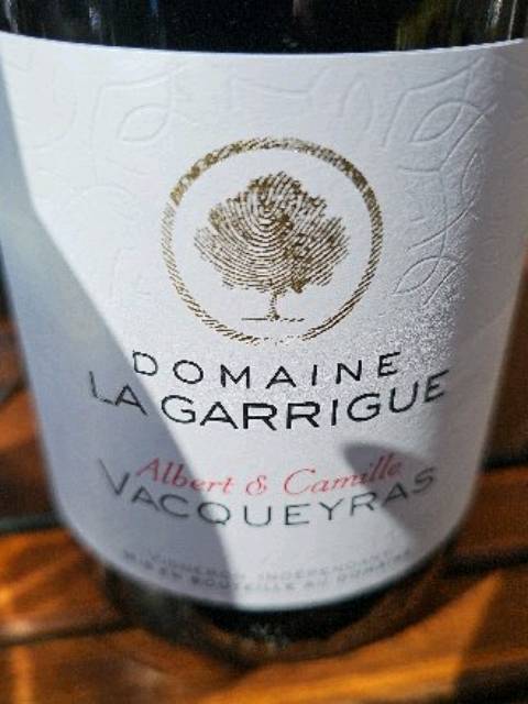 Domaine La Garrigue, Vacqueyras, Rouge