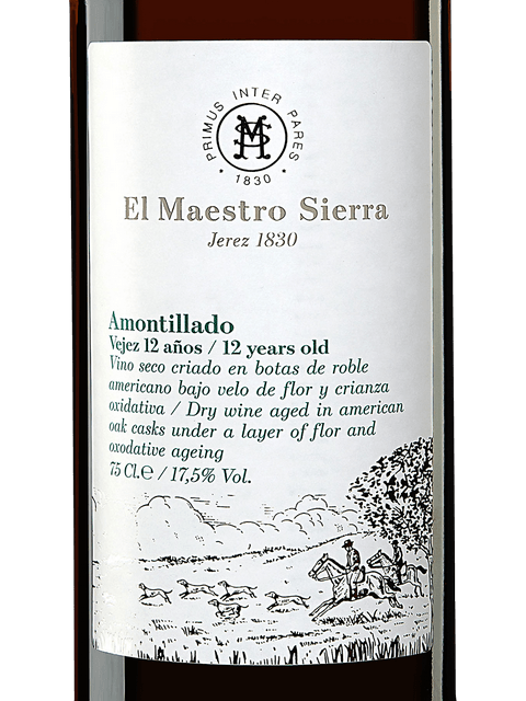 Maestro Sierra, Palomino Fino Amontillado 12 Anos Sherry