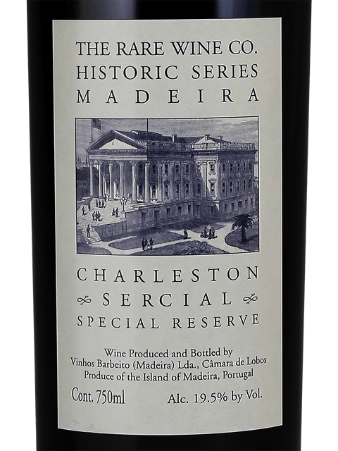 Rare Wine Company, Historic Series Charleston Sercial Special Reserve, Madeira