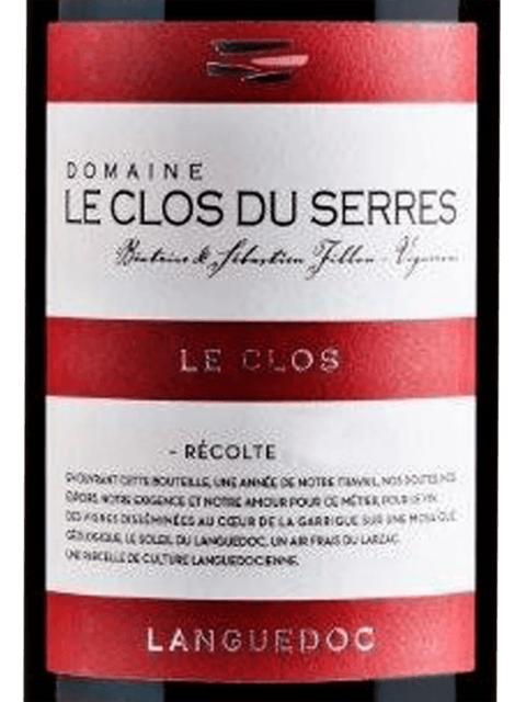 Domaine le Clos du Serres, Le Clos, Languedoc