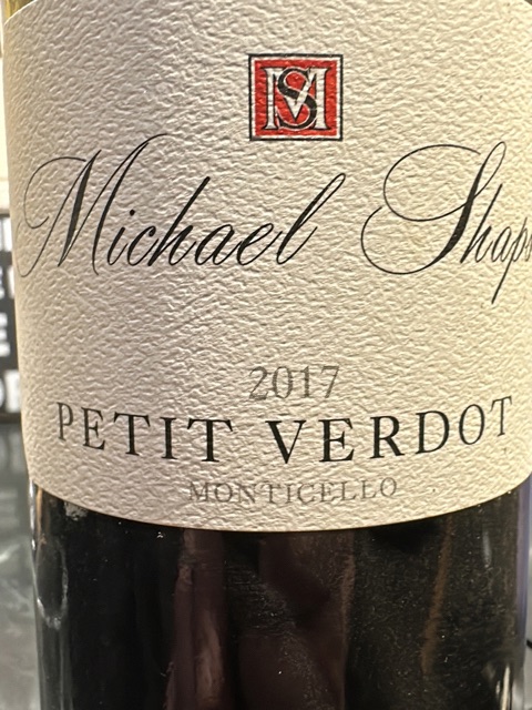 Michael Shaps, Petit Verdot, Monticello