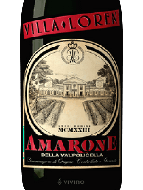 Villa Belvedere, Amarone della Valpolicella