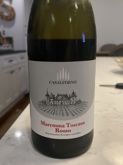 Casalforno, Opera Rosso, Toscana