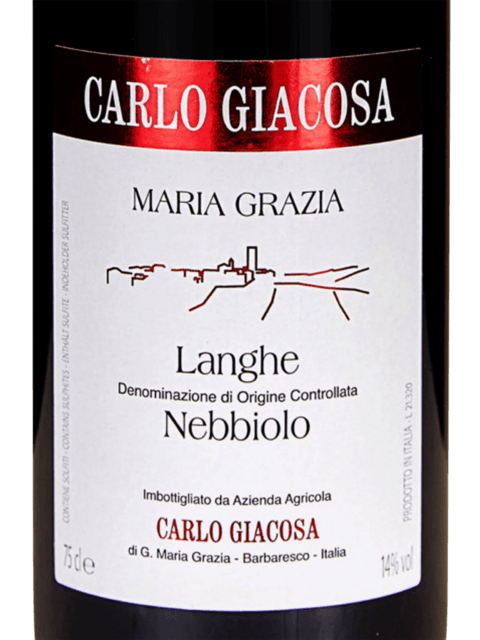 Carlo Giacosa, Langhe, Maria Grazia Nebbiolo