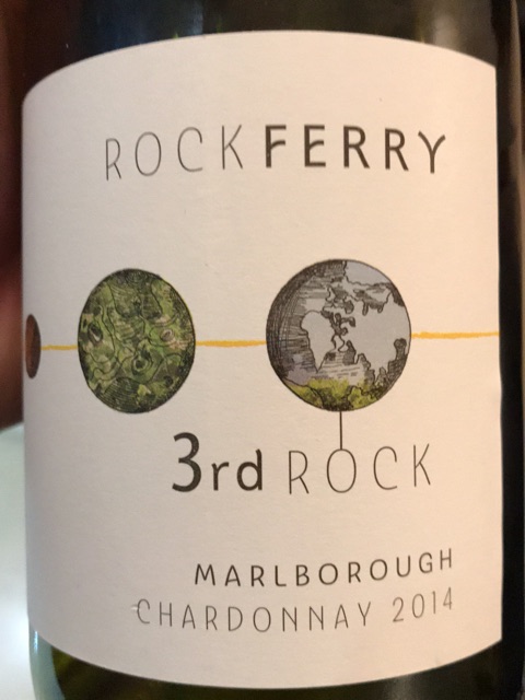 Rock Ferry, 3rd Rock Chardonnay, Marlborough