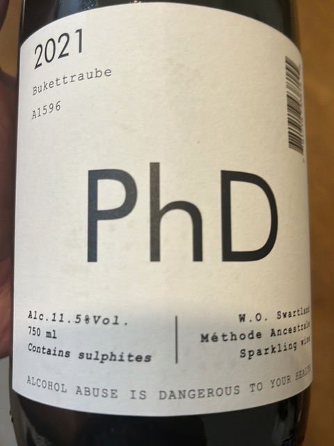 Vino PH, Bukettraube PhD, Swartland