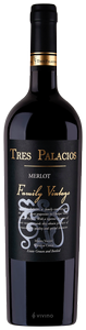 Tres Palacios, Family Vintage Merlot, Maipo Valley
