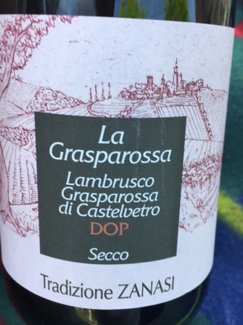 Manicardi, Lambrusco Grasparossa di Castelvetro, Secco