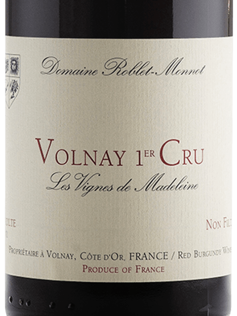 Domaine Roblet-Monnot, Volnay Premier Cru, Vignes de Madeleine