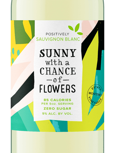 Sunny With A Chance of Flowers, Sauvignon Blanc, Monterey