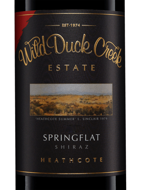 Wild Duck Creek Estate, Springflat Shiraz, Heathcote