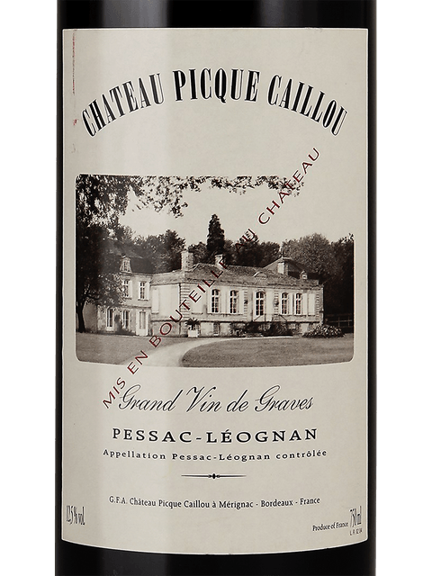 Chateau Picque Caillou, Rouge, Pessac-Leognan