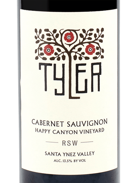 Tyler, RSW Happy Canyon Vineyard Cabernet Sauvignon, Santa Ynez Valley