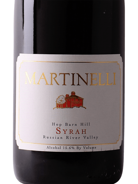 Martinelli, Syrah Hop Barn Hill, Russian River Valley