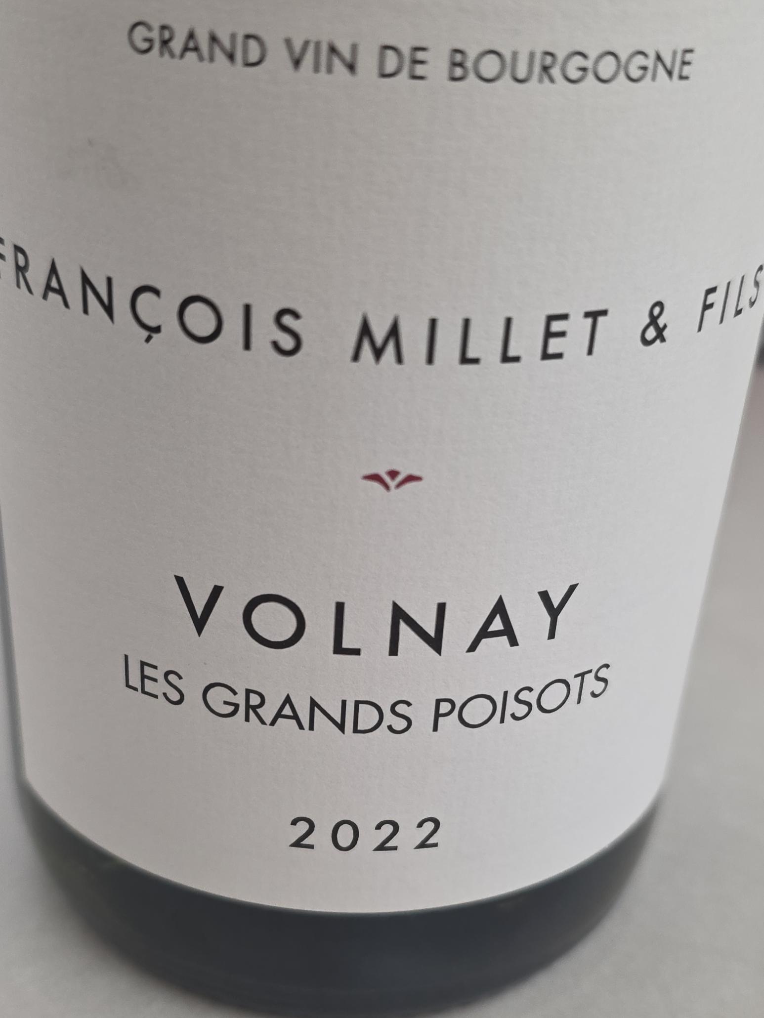 Francois Millet & Fils, Volnay, Les Grands Poisots