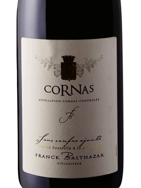 Franck Balthazar, Cornas, Sans Soufre Ajoute