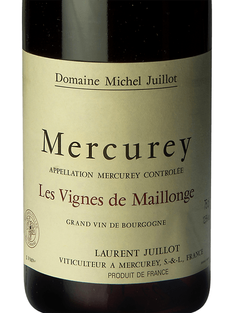 Michel Juillot, Mercurey, Vigne de Maillonge Rouge