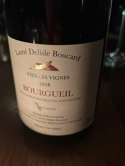 Lame Delisle Boucard, Bourgueil, Martiniere