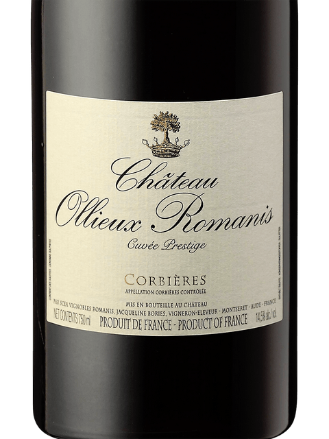 Chateau Ollieux Romanis, Cuvee Or, Corbieres