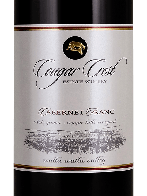 Cougar Crest, Cabernet Franc, Walla Walla Valley