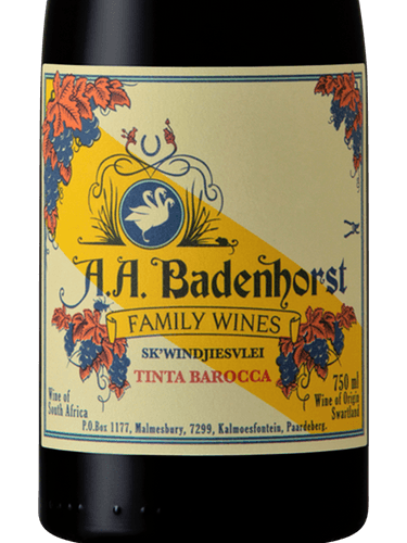 A.A. Badenhorst, Sk'windjiesvlei, Swartland