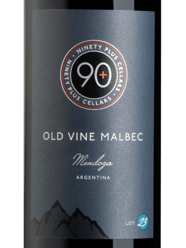 90+ Cellars, Old Vine Malbec Lot 23, Mendoza