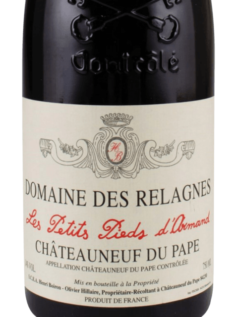 Domaine des Relagnes, Chateauneuf-du-Pape, Petits Pieds Armand