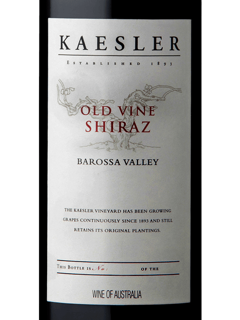 Kaesler, Old Vine Shiraz, Barossa Valley