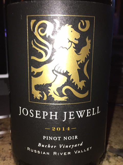 Joseph Jewell, Elk Prairie Vineyard Pinot Noir, California