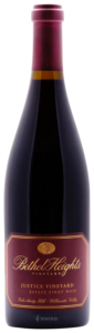 Bethel Heights, Justice Vineyard Pinot Noir, Willamette Valley