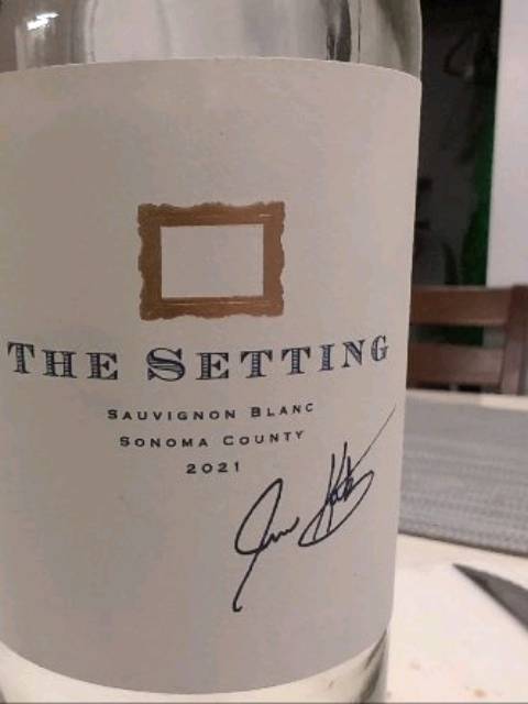The Setting, Sauvignon Blanc, Dry Creek Valley