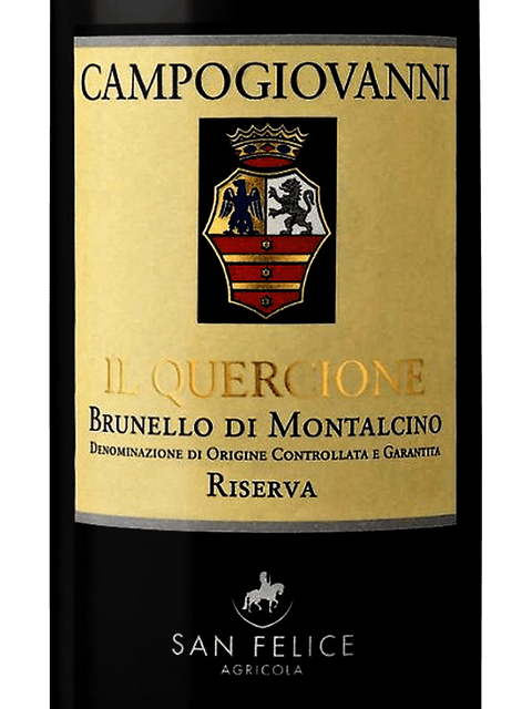 Campogiovanni, Brunello di Montalcino, Il Quercione Riserva