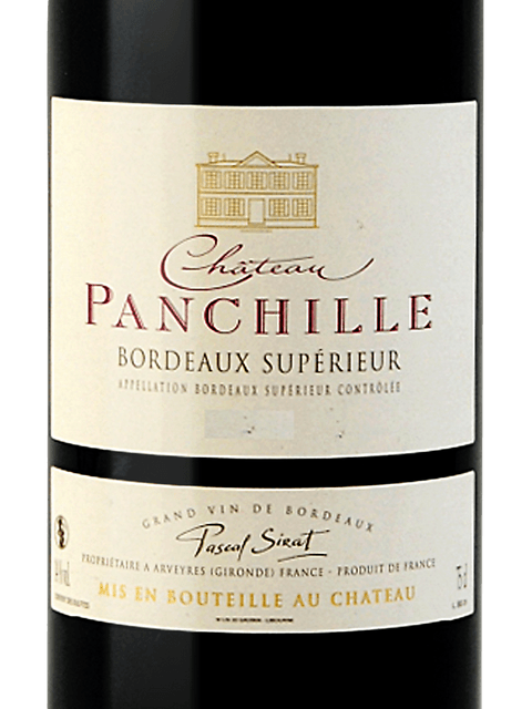 Chateau Panchille, Alix, Bordeaux Superieur