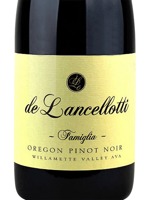 de Lancellotti, Famiglia Pinot Noir, Willamette Valley